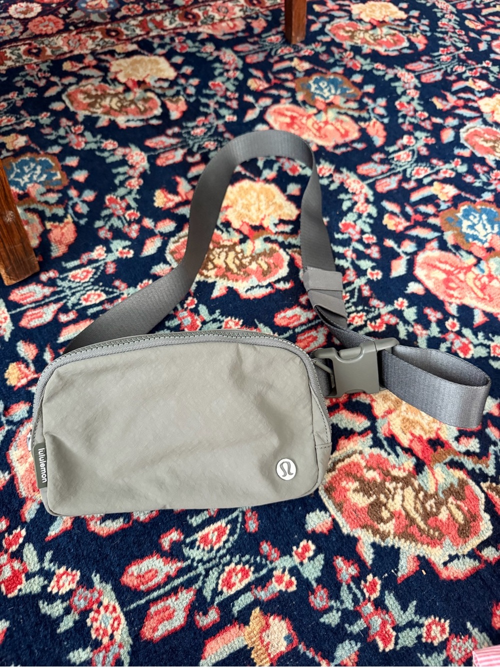 lululemon Green Gray Waist Pack Belt Bag